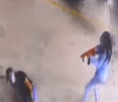 Emptying His AK47 Into The Target