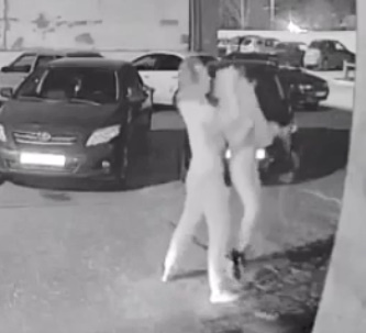 Scumbag Assaults GF In Russia