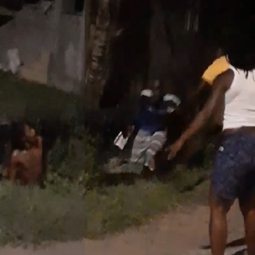 Man Brutally Chopped During Scuffle