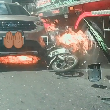 That's One Literally Hot Ride 