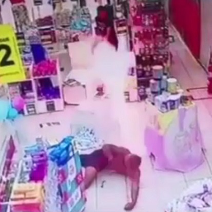 Soccer Fan Gets Brutally Beaten and Shot at With a Flare.