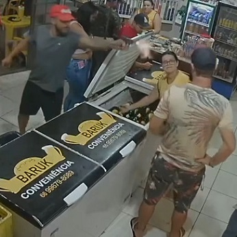 Ruthless Execution at the Bar In Brazil