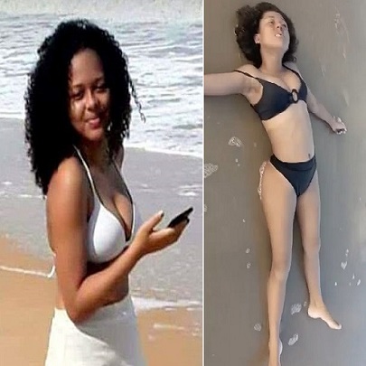 Her Last Holidays on Brazilian Beach......