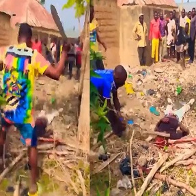 Lynch Mob Shows Zero Mercy For a Criminal