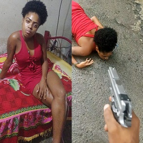 Gang Girl Executed at Point Blank Range