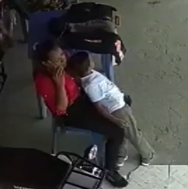 Last Seconds Together With A Son