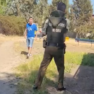 Police Officer Shoots Domestic Violence Suspect In Chile