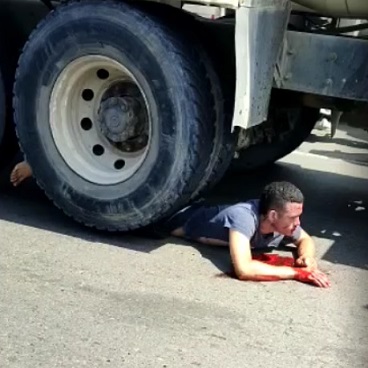 I Guess He's Lucky to be Alive?