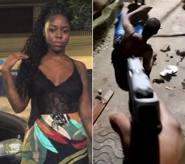 Favela Traffickers Teach Bitch a Lesson 