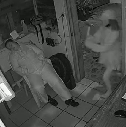 Sleeping Woman Gets Hammered and Not With Alcohol