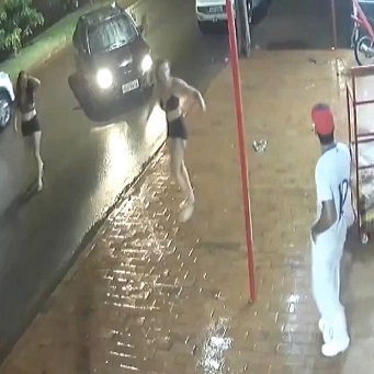 Daughter Rams Her Stepfather for Abusing Her Mom