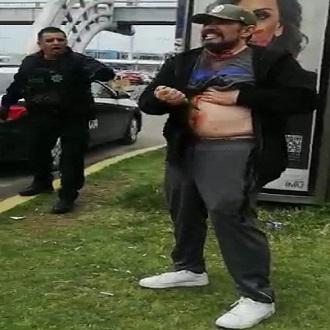 Immigrant Is Ineligible to Cross the Border so He Stabs Himself