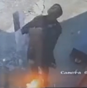 Dude Tries to Retrieve His Kite...Gets Electrocuted.