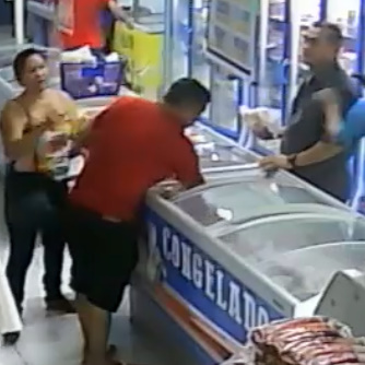 Retired Officer Takes a Headshot During Robbery (Full)