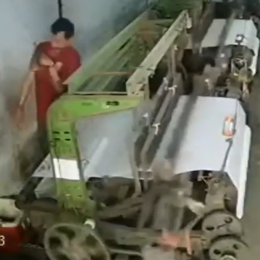 Textile Factory Workers Last Day