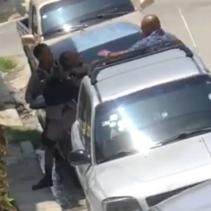 Cop Fighting With Criminal Accidentally Shoots Partner In The Face