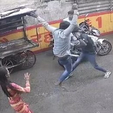 Murder In Broad Daylight With Knife Worn In Necklace