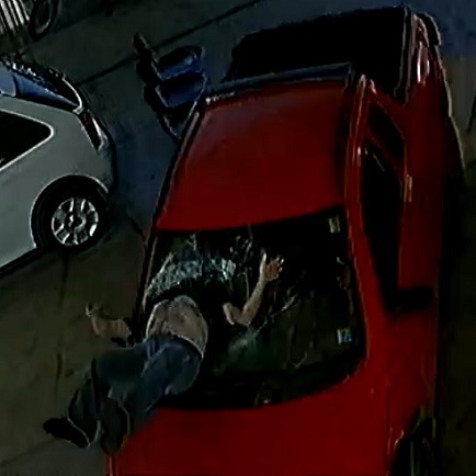 Gas Station Worker Relaxing In The Chair Suddenly Killed By Lost Control Car