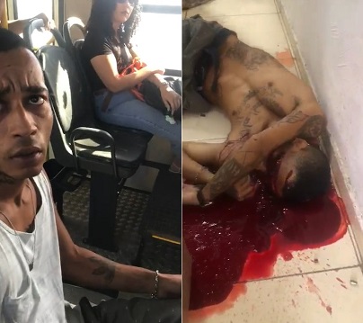 Pervert Murdered After Wanking On The Bus