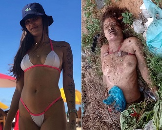 Cute Girl Assassinated, Dropped Topless In The Street