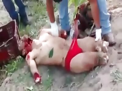 Guy was found cut up