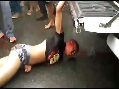 FULL VIDEO: Two thiefs got fucked up