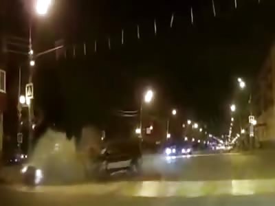 Russia: shock dash camera