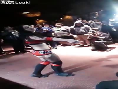 Nasty woman forces her tampon in to guests mouth