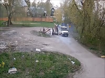 Dumping Rubbish - Surprise Explosion and Fire