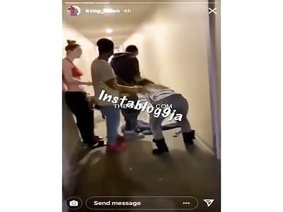 White Girl Starts Pounding Black Girl 