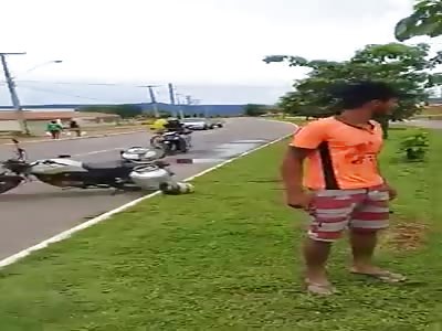 Cyclist gets seriously injured after being hit by motorcycle in Palmas