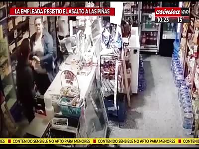 They did not care for an armed robber