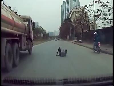 He was listening to music while driving