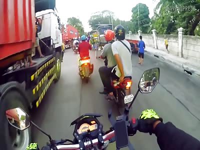 Exhausted Horse Collapses In The Street While Pulling Tourist Carriage