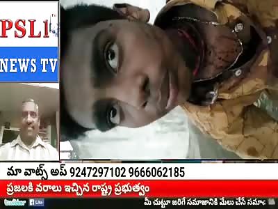 Gagging Guy Struggling after Having his Throat Slit