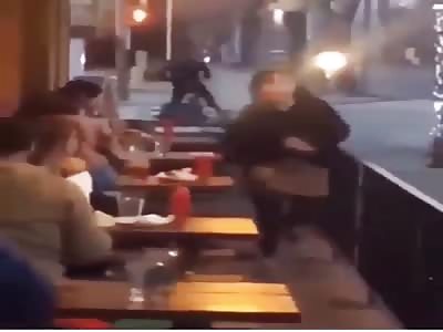 Dude Casually Lights 13 Cars On Fire!