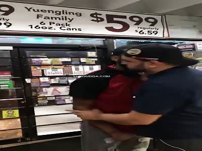 Dude Gets Put On His Azz For Running His Mouth!