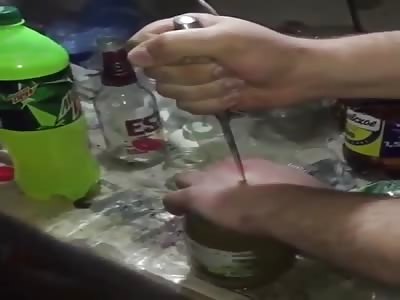 Vodka soaked crazy Russians.