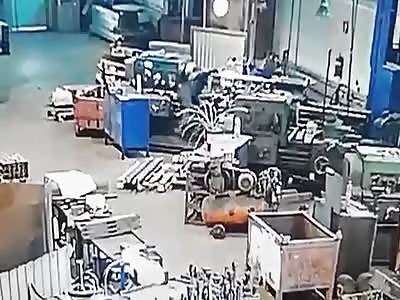 HOLY SHIT: Something Goes Wrong At Work