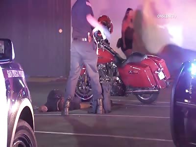 Man Shot In The Head, San Diego, USA.