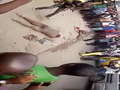 BEATEN TO DEATH , AFRICA