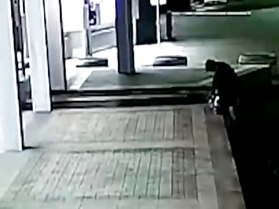  He threw a hammer with a cocktail