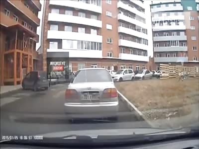 In Abakan, a woman fell from the balcony of the fifth floor