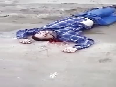 Man killed with shot 