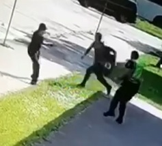 Police Shoot Knifeman