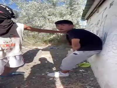 Brutal beating of a drug trafficker in Kazakhstan.