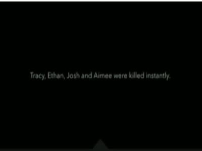 Dashcam footage shows truck driver crash