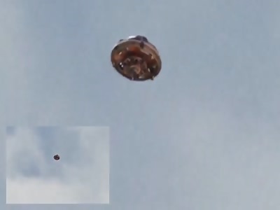 Crazy clear UFO, 2015.