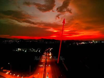 UFO Over Sungai, Petani Malasia