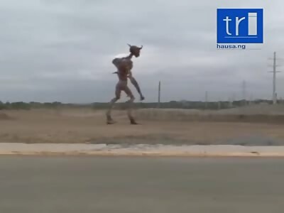 Apparently this vid made the rounds in Ghana or someplace and caused a